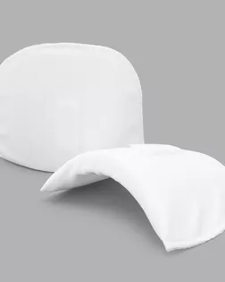 ВК-14/6/А Плечевые накладки втачные с плот.обшивкой и контакт. лентой, белый, 14*100*155мм Hobby&Pro арт. АРС-65738-1-АРС0000803982