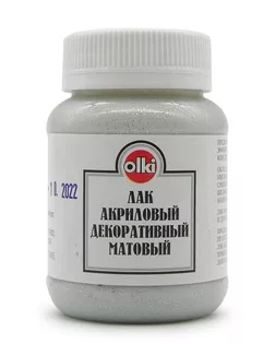 2049 ВМ Лак акриловый декор. матовый 100мл арт. АРС-50098-1-АРС0000819474