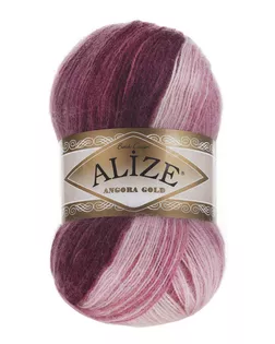 Пряжа ALIZE 'Angora Gold Batik' 100гр.550м (80%акр, 20%шерсть) ТУ (1895 секционный) арт. АРС-52535-1-АРС0000830505