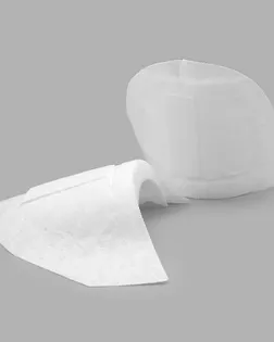 С-5/80/А (5/50) Плечевые накладки втачные сшивные, 19*140*250мм Hobby&Pro (белый) арт. АРС-65746-1-АРС0000906014