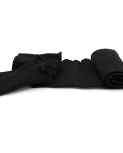 Комплект: подвяз 40,5х10см+2 манжета 7х10см, тонкий (004 черный) арт. АРС-655-1-АРС0001020949