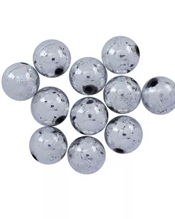 Бусы круглые, пластик, 14мм (АА01) арт. АРС-1164-1-АРС0001030829