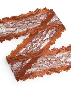 YH107 Тесьма ажурная ш.5см (06 коричневый) (25м) арт. АРС-1437-1-АРС0001034403