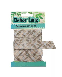 Лента атласная 'Пересечение' ш.1,5см (белый) 3м арт. АРС-2267-1-АРС0001049119