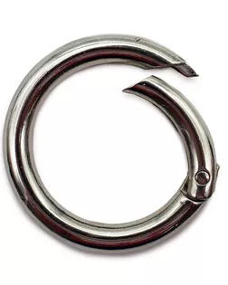 Кольцо-карабин 819-433 ш.3,1см, 10шт арт. АРС-4317-1-АРС0001088264