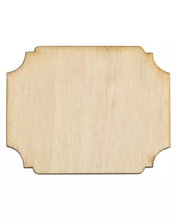 L-764 Декоративная заготовка 'Шильд №2' 3,5*4см упак/2 шт, Астра арт. АРС-7245-1-АРС0001131724