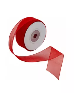 Лента капроновая 2,5см*22,86м (26 красный) арт. АРС-8471-1-АРС0001153101