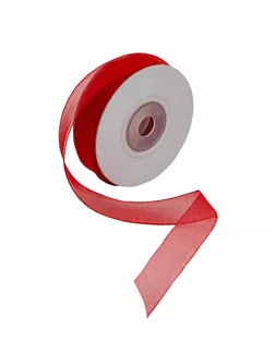 Лента капроновая ш.1,5см (22.86м) (26 красный) арт. АРС-8479-1-АРС0001153113