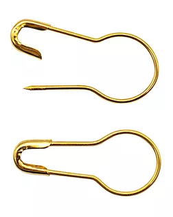 AC006 Булавки для этикеток в футляре, 100шт,золото Hobby&Pro арт. АРС-10995-1-АРС0001187959