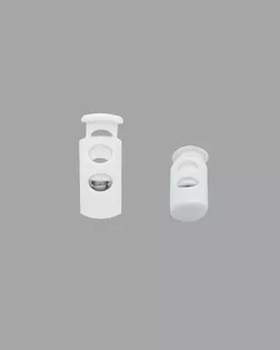 Фиксатор 'Цилиндр' 27005-СС ПП р.0,9х2,2см (кипенно-белый) 100шт арт. АРС-14346-1-АРС0001214575