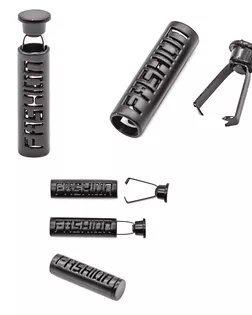 ГУ3876 Наконечник лого Fashion р.0,7х2,5см арт. АРС-15363-1-АРС0001224825