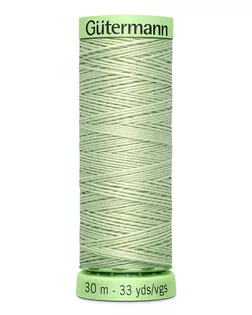 02 Нить Top Stitch для отстрочки, 30м, 100% п/э Гутерманн 744506 (818 зеленый чай) арт. АРС-15800-1-АРС0000803073