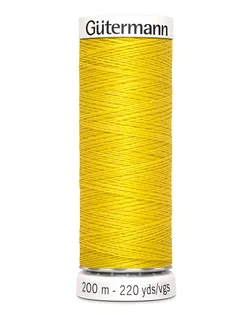 01 Нить Sew-all для всех материалов, 200м, 100% п/э Гутерманн 748277 (177 ярко-желтый) арт. АРС-15910-1-АРС0000803885