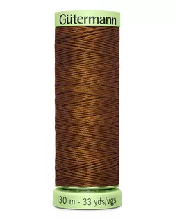 744506 Нить Top Stitch для отстрочки, 30м, 100% п/э Гутерманн (650 золотисто-каштановый) арт. АРС-15996-1-АРС0000804515