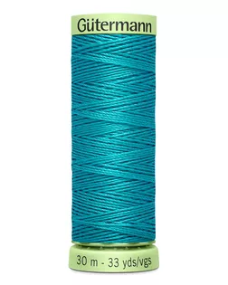 744506 Нить Top Stitch для отстрочки, 30м, 100% п/э Гутерманн (055 св.зеленая бирюза) арт. АРС-16184-1-АРС0000805812
