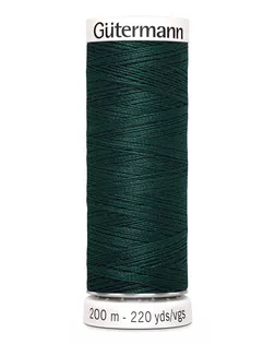 01 Нить Sew-all для всех материалов, 200м, 100% п/э Гутерманн 748277 (018 т.малахит) арт. АРС-16197-1-АРС0000805885