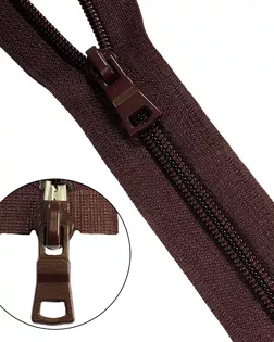 Молния витая Т7 2зам. 120см (917 т.коричневый) арт. АРС-16803-1-АРС0000810233