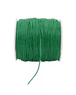 Шнур вощеный 0371-9002 д.0,1см (С084 зеленый) 100м арт. АРС-17645-1-АРС0000816535