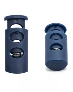 Фиксатор 'Цилиндр' 27005-СС ПП р.0,9х2,2см (т.синий) 100шт арт. АРС-23069-1-АРС0001214578