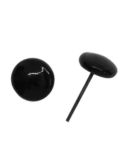 25536 Глазки 9мм на металл.ножке, цв.чёрный, упак/6шт арт. АРС-24766-1-АРС0001152747