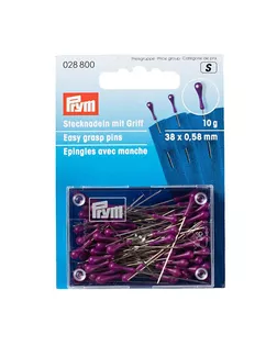 028800 Булавки с груш.гол. 38*0,58, 10г Prym арт. АРС-26062-1-АРС0001136990