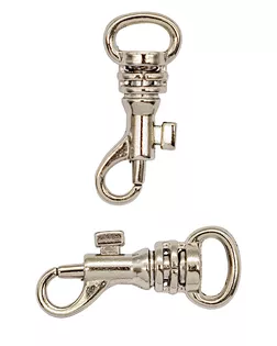 Карабин 1468 8мм (никель), 40шт арт. АРС-31924-1-АРС0001240466