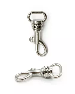 Карабин 7411-0291 р.1х3,2см (никель), 20шт арт. АРС-37366-1-АРС0001219993