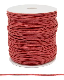 Шнур вощеный 2,0мм*100м 0371-9000 (С171 красный) 100м арт. АРС-40063-1-АРС0001253476