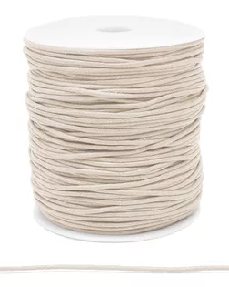 Шнур вощеный 2,0мм*100м 0371-9000 (С571 светло-бежевый) 100м арт. АРС-40064-1-АРС0001253477