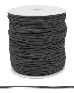 Шнур вощеный 2,0мм*100м 0371-9000 (С301 темно-серый) 100м арт. АРС-40066-1-АРС0001253479