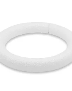 07257 Заготовка для декорирования из пенопласта 'Венок плоский' d 30 см. w4 арт. АРС-41559-1-АРС0001271653