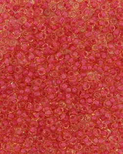 Бисер, (стекло), 11/0, упак./20 гр., Astra&Craft (311 т. розовый/прозрачный с цветным центром) арт. АРС-41794-1-АРС0001264631