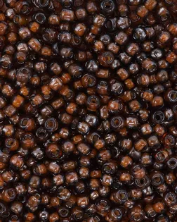 Бисер, (стекло), 11/0, упак./20 гр., Astra&Craft (309 коричневый/прозрачный с цветным центром, глянцевый) арт. АРС-41823-1-АРС0001272963