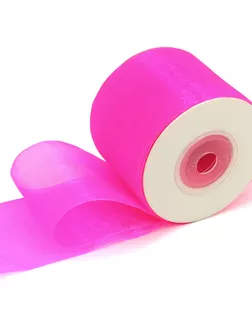 Лента капроновая 5см*22,86м (14 темно-розовый) арт. АРС-43057-1-АРС0001274650