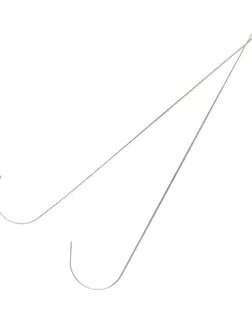 XQ274 Игла для бисера изогнутая, 2шт, Astra&Craft арт. АРС-43496-1-АРС0001110362