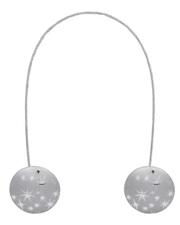 Магнитные клипсы с тросом (30см) d 45 (1Р) 1шт арт. АРС-45351-1-АРС0001021932