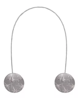 Магнитные клипсы с тросом (30см) d 45 (5С) 1шт арт. АРС-45357-1-АРС0001022358