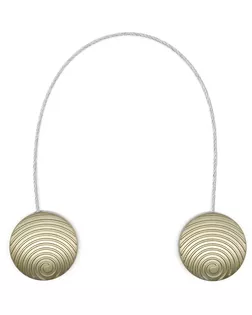 Магнитные клипсы 'Спираль' с тросом (30см) d 35 (6) (10шт) арт. АРС-45949-1-АРС0001099915