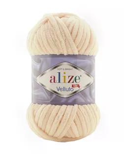 Пряжа Alize 'Velluto' 100гр. 68м. (100% микрополиэстер) (310 медовый) арт. АРС-47243-1-АРС0001224548