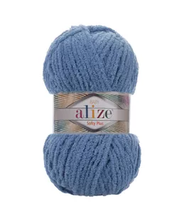 Пряжа Alize 'Softy Plus' 100г 120м (100% микрополиэстер) (374 джинс) арт. АРС-47406-1-АРС0001226870