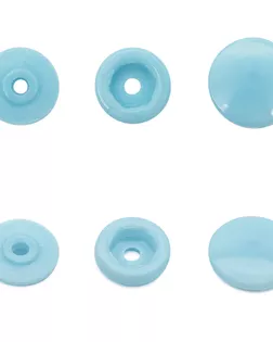 Кнопка трикотажная 12,5/10мм пластик (уп.~100шт) NEW STAR (198 небесно-голубой) арт. АРС-51411-1-АРС0001278470