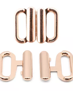 ГНУ14602 Пряжка-застежка для белья 10мм металл, золото цв.02 арт. АРС-52207-1-АРС0001279325