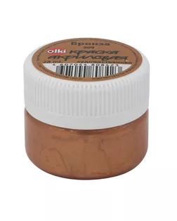 Краска акриловая художественная 'Металлик' 28мл, Olki (8423 бронза) арт. АРС-52285-1-АРС0001164522