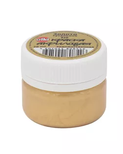 Краска акриловая художественная 'Металлик' 28мл, Olki (8546 золото сусальное) арт. АРС-52286-1-АРС0001164523