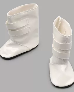 SH-0023 Сапожки для кукол с пряжками, 7см, 1 пара, Astra&Craft (белый) арт. АРС-53864-1-АРС0001278646 SH-0023 Сапожки для кукол с пряжками, 7см, 1 пара, Astra&Craft (белый) арт. АРС-53864-1-АРС0001278646