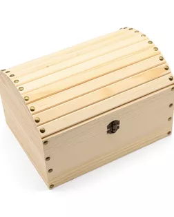 LYE231117 Шкатулка деревянная 'Сундучок', 29*22*19см арт. АРС-54561-1-АРС0001278992