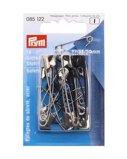 085122 Булавки английские (сталь) 0-3 серебр.цв./черный цв. Prym арт. АРС-16540-1-АРС0000808387