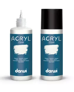 DA0220080 Акриловая краска непрозрачная Opak, 80 мл, Darwi (010 белый) арт. АРС-17989-1-АРС0000819203