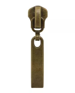 Бегунок к молнии металл Т5, M-51040 (антик) арт. АРС-20614-1-АРС0000839140