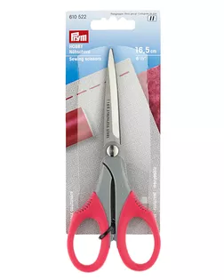 610522 Hobby Ножницы для шитья, ручки с мягк. кольцами, 16,5см, Prym арт. АРС-21417-1-АРС0000850711